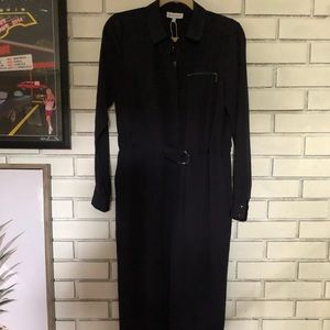 NWT ASOS Warehouse brand Navy blue jumpsuit.